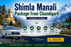 Shimla Manali Package from Chandigarh