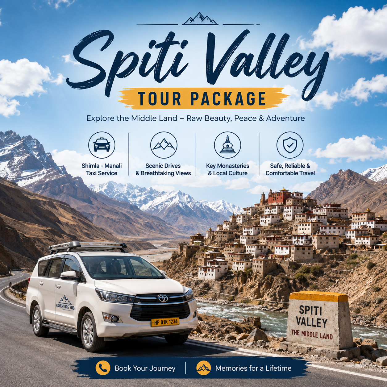 Spiti Valley Tour Package